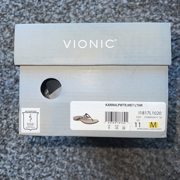 Vionic Women's Rest Karina Backstrap Sandal- Supportive Ladies Slip on size 11M - Picture 9 of 10